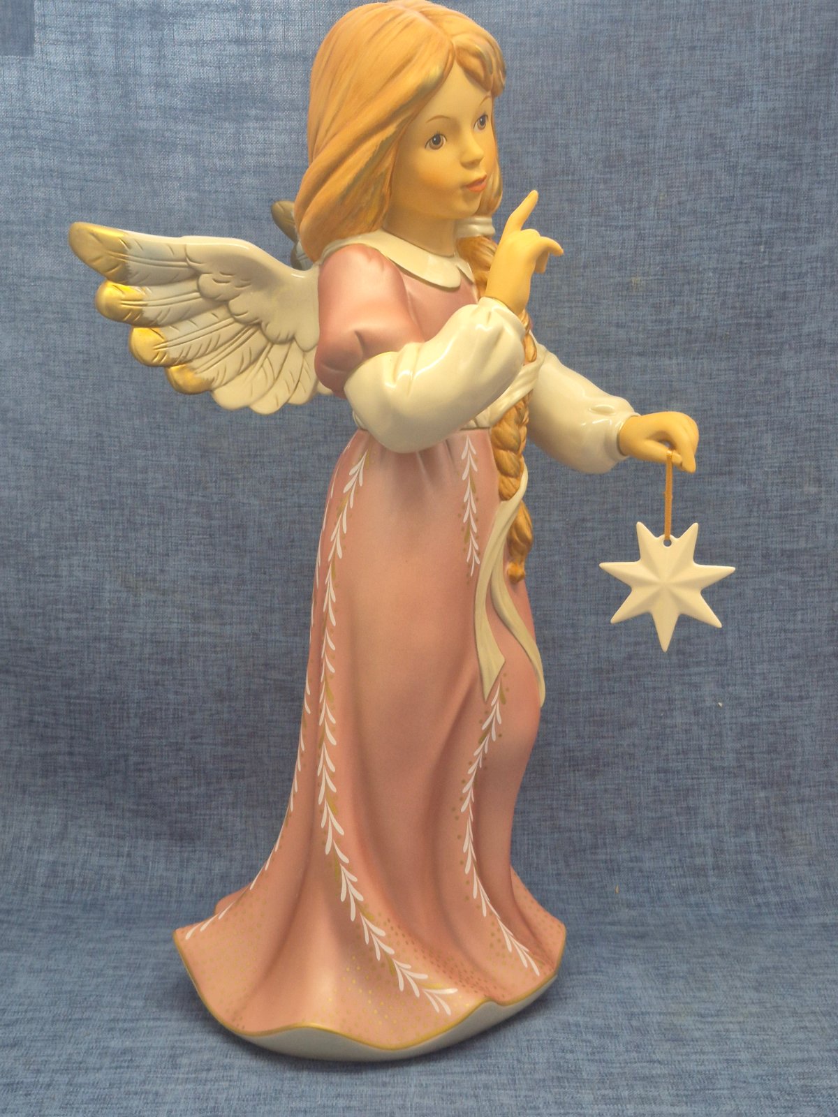 Goebel Schutzengel Zauberhafter Abendstern LTD ED /399 Porzellan Engel Figur