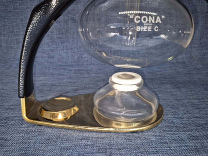 CONA Size C Vakuum Kaffeebereiter Siphon Kaffeemaschine Glas Vintage