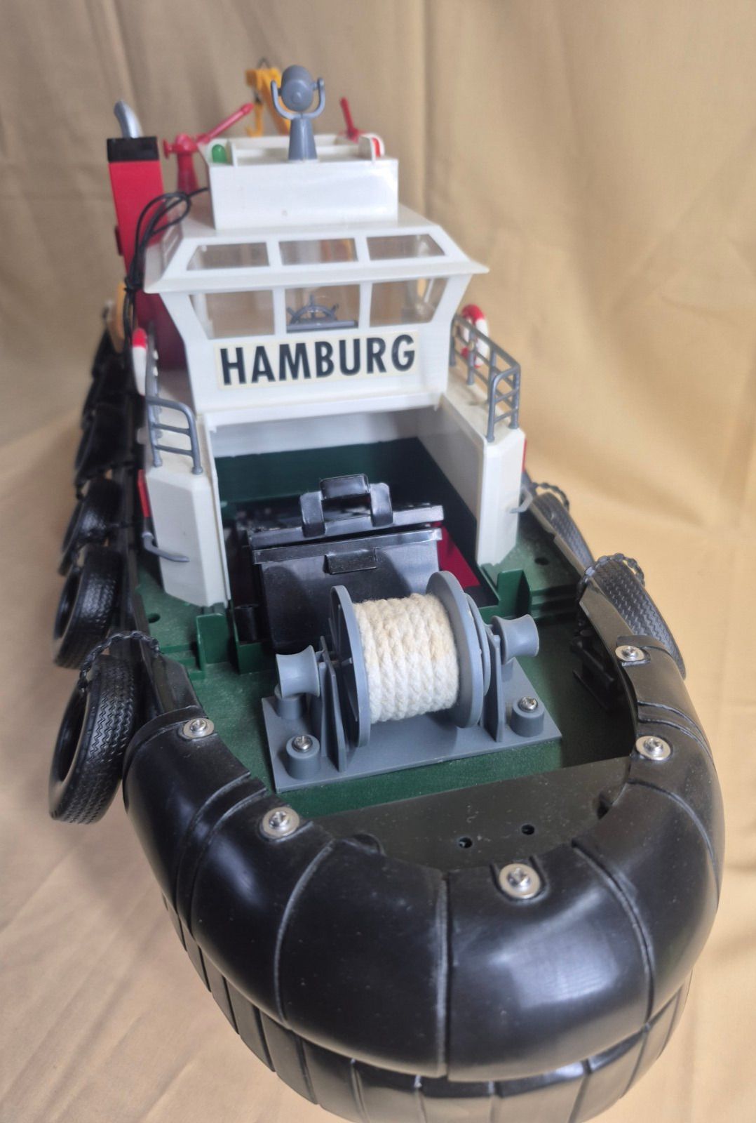 Dickie RC Harbour Boat Hamburg Schlepper Funkfernsteuerung 3-Kanal OVP