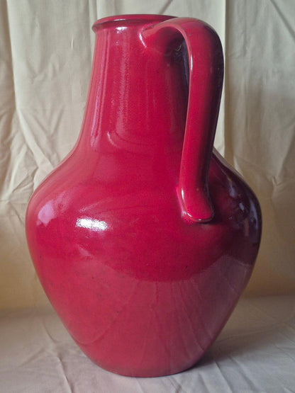 Bodenvase - XXL Vase - Bay-Keramik rot 313/50 Germany West Germany 60/70er