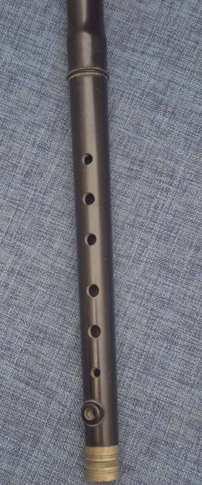 Antike Marschflöte Holz Messing historische Querflöte 2-teilig Barock Folk