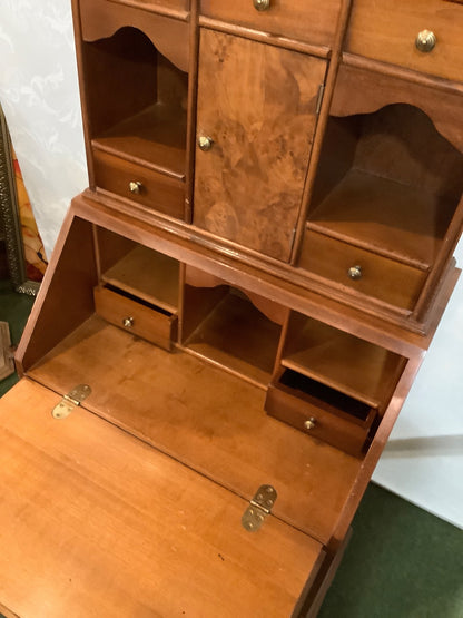 Aufsatz-Sekretär  Schreibschrank Schubladen Schreibpult