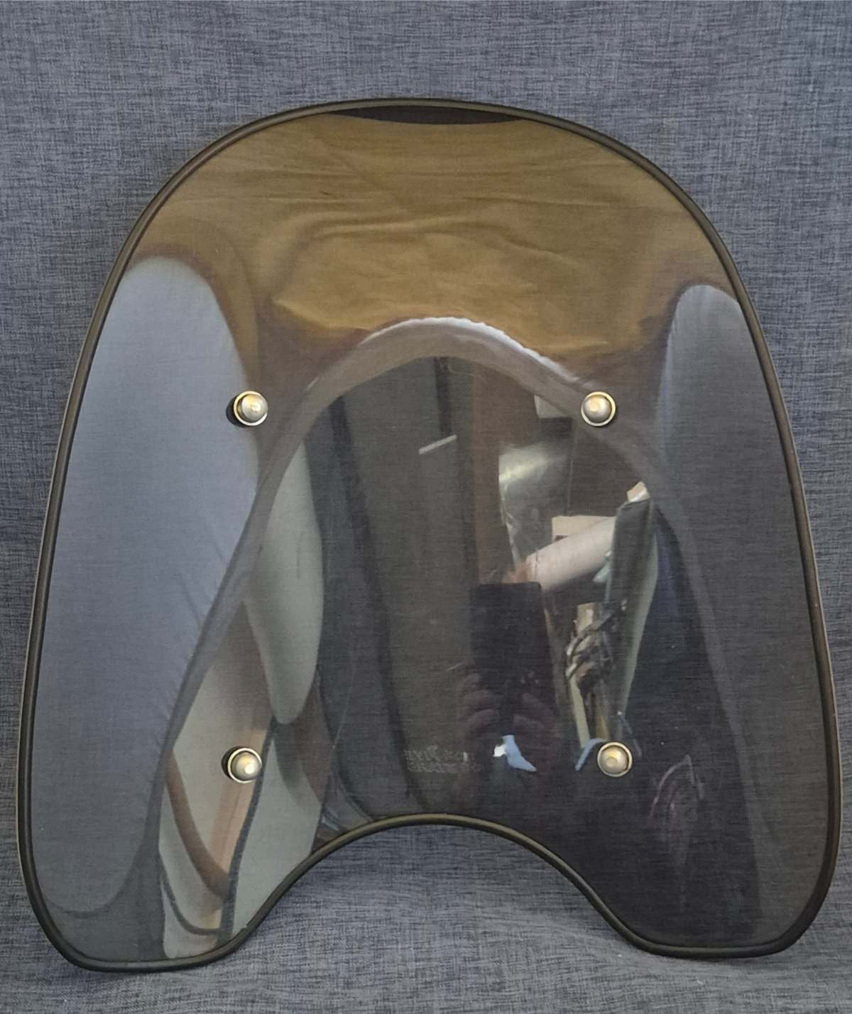 Five Stars Motorrad Windschutzscheibe getönt smoke Windschild Universal