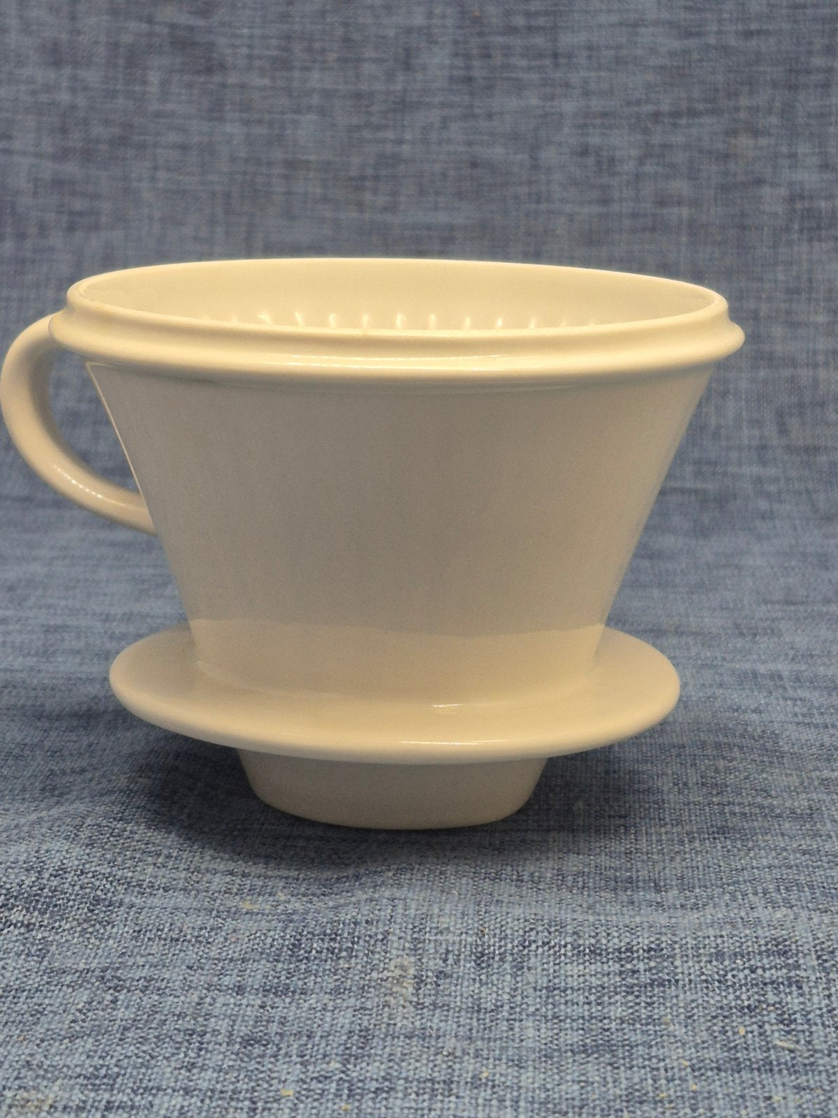 Melitta Schnell-Filter Nr. 102 Porzellan 4-8 Tassen 8-Lochfilter. D.R.P.