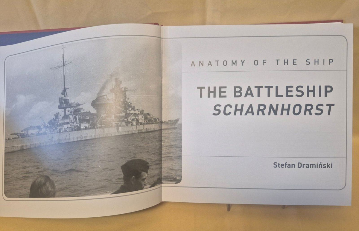 Anatomy of the Ship: The Battleship Scharnhorst – Dramiński 2021 Hardcove Osprey