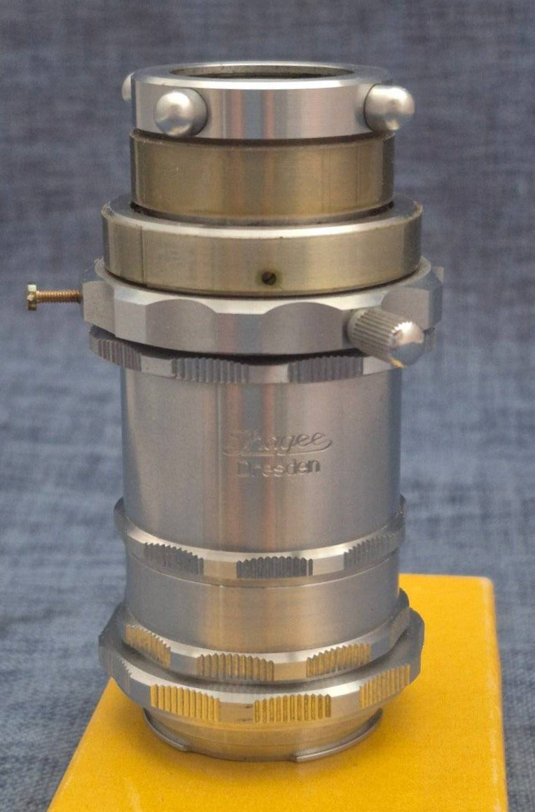 Ihagee Dresden Vintage Kamera Objektiv Linsensystem Aluminium Messing selten