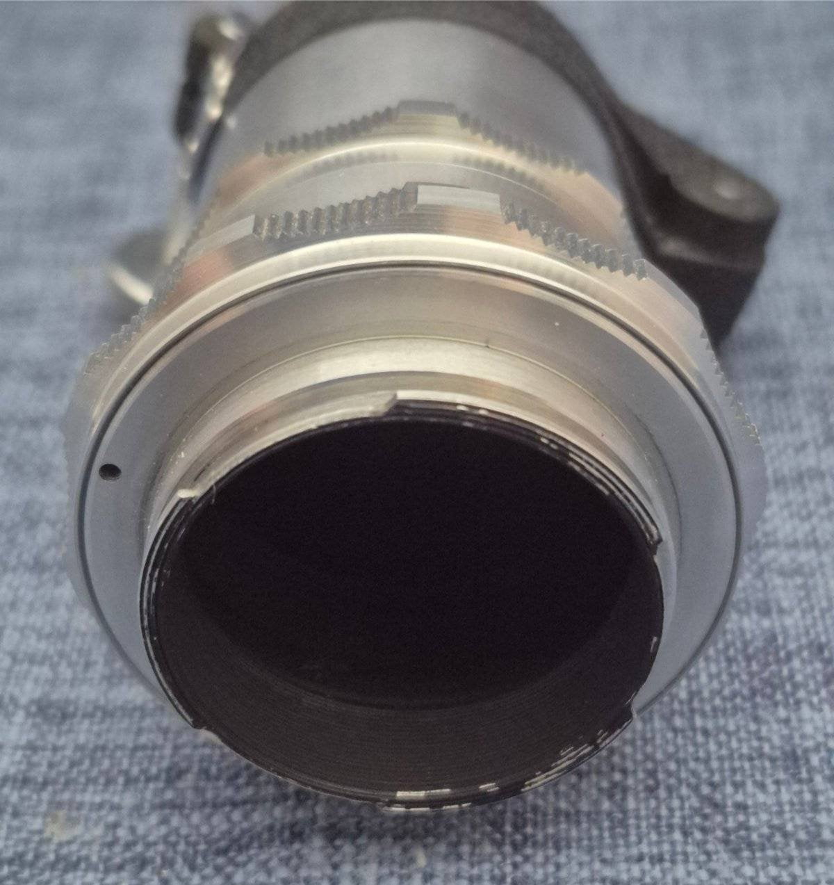 Ihagee Dresden Germany  Objektivadapter Teleskop   Metall ohne Linde