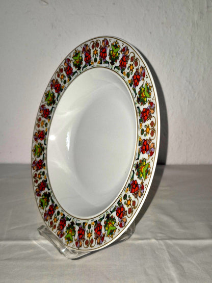 Rosenthal Porzellan Suppenteller 3er Set Björn Wiinblad Frohe Weihnachten