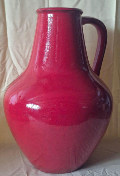 Bodenvase - XXL Vase - Bay-Keramik rot 313/50 Germany West Germany 60/70er