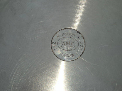 AMC Niedertopf 68028 - 2,6L Edelstahl mit Deckel & Thermometer Kochtopf Bräter