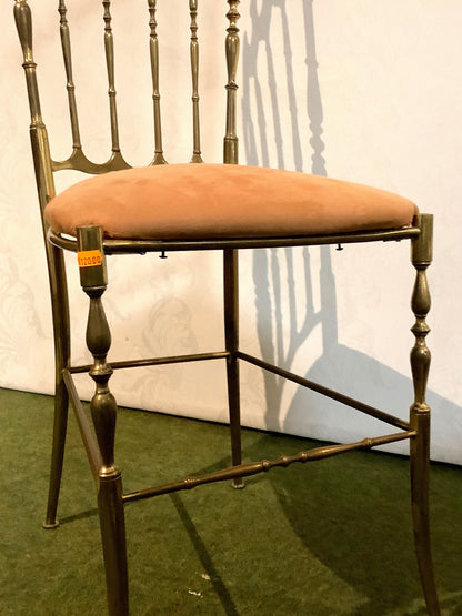Chiavari Stuhl - Bistrostuhl - Messing - Mid-Century  - Made in Italy