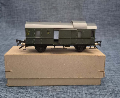 Fleischmann Spur 0 Gepäckwagen 1St.1405 West Germany OVP 1950er Modelleisenbahn