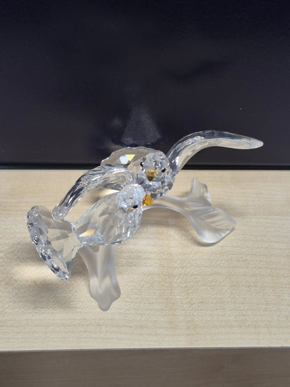 Swarovski - Nr. 657378 - Turteltauben - ca 10,5 cm - Kristallglas