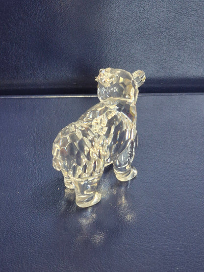 Swarovski 261925 - Grizzlybär mit Fisch - Kristallglas - 5,5 x4,5 cm -