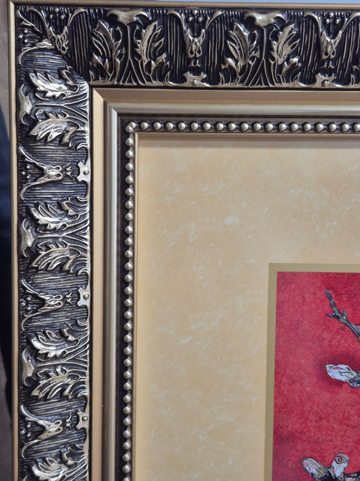 Goebel - Artis Orbis - Van Gogh L'amandier rouge -Ltd.Ed. 136/999 - gerahmt Bild
