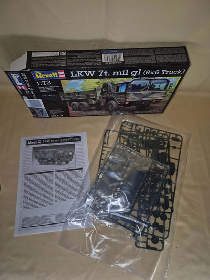 Revell 03179 MAN LKW 7t. mil gl 6x6 Truck Modellbausatz 1:72 Militär