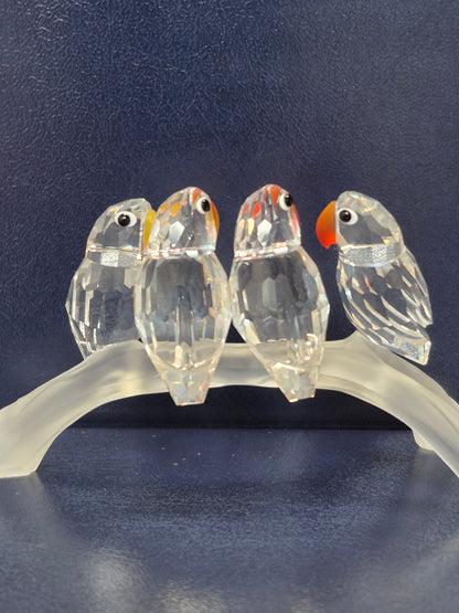 Swarovski - 199123 - Lovebirds - Kristallglas - Sammlerstück - Top