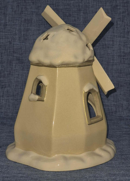 Goebel Weihnacht Keramik Windmühle Teelichthalter Weihnachten Deko 24 cm
