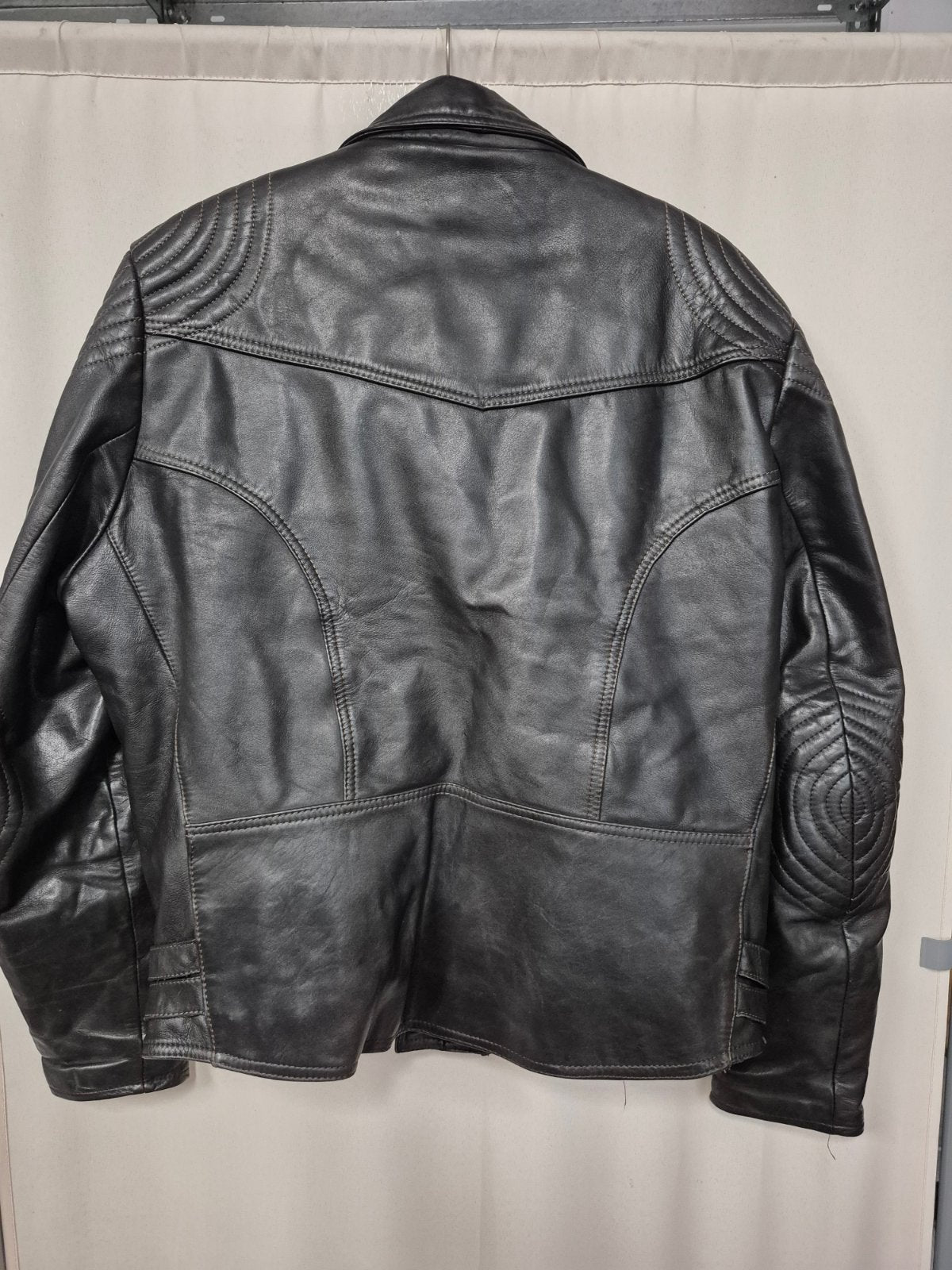 Hein Gericke - Lederjacke - Bikerjacke - Echt Leder - schwarz - Gr. 56