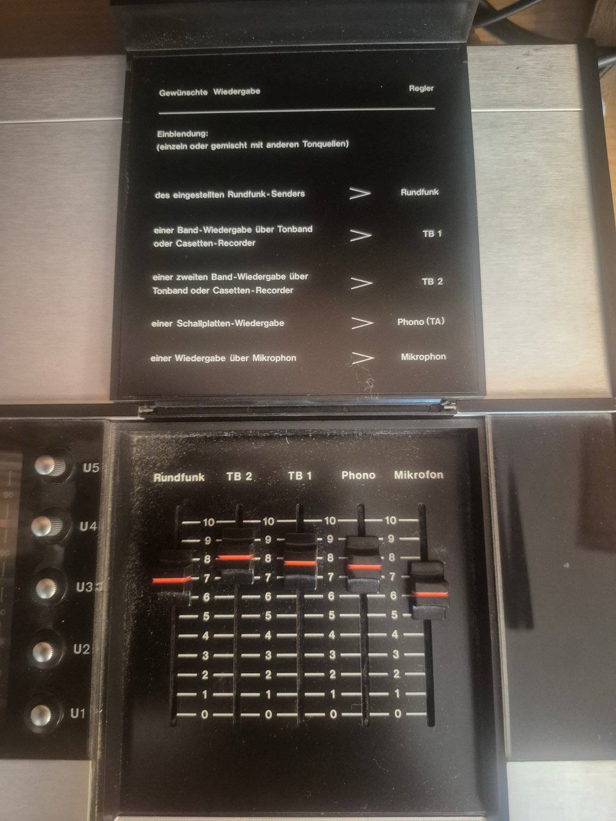 ITT Schaub-Lorenz Stereo 4500 HiFi Regie  Receiver Tuner 70er Jahre