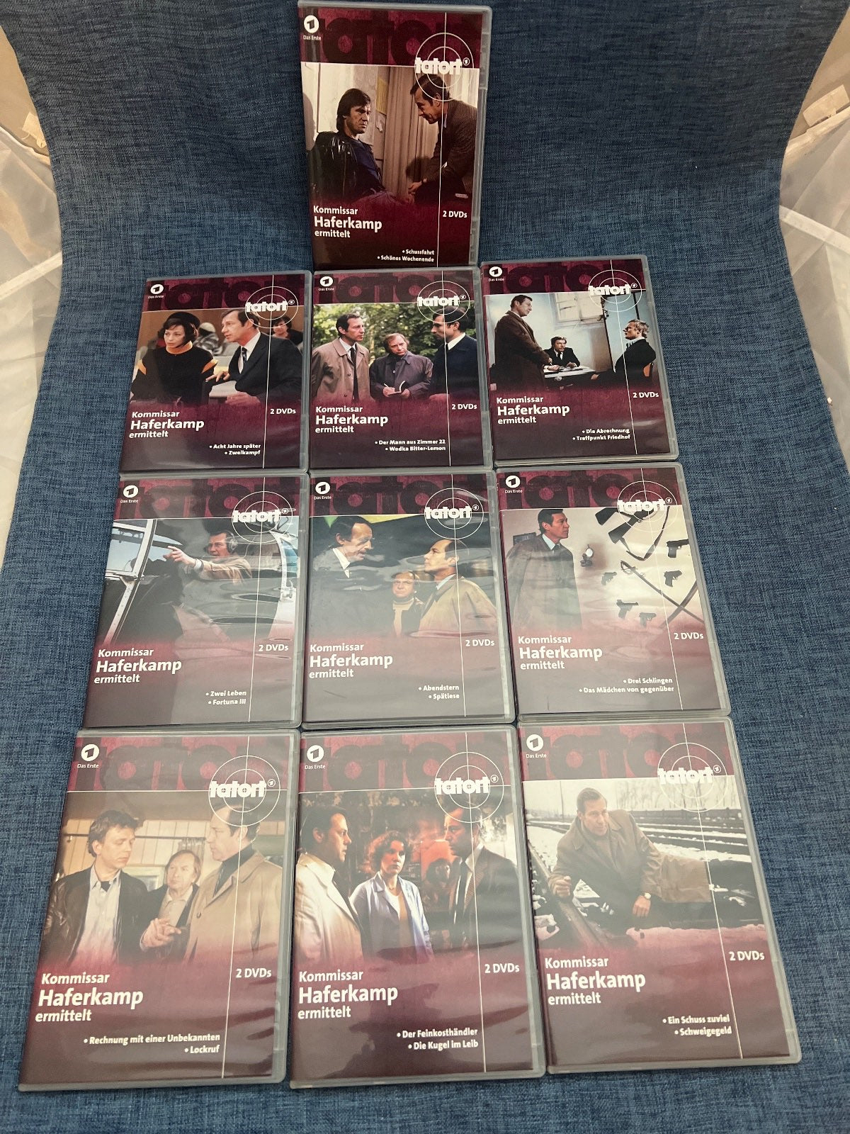 Tatort Kommissar Haferkamp ermittelt 20 DVDs Komplettbox Hansjörg Felmy ARD