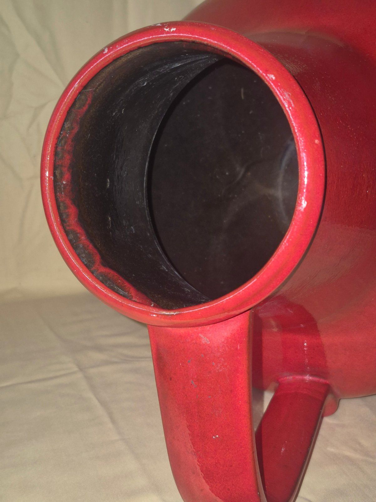 Bodenvase - XXL Vase - Bay-Keramik rot 313/50 Germany West Germany 60/70er