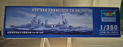 Trumpeter 1/350 USS San Francisco CA-38 1944 Modellbausatz Nr. 05310 OVP