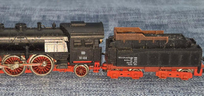 Arnold Rapido N Dampflok DB 18 408 mit Tender Art.0254 Made in W-Germany, getest