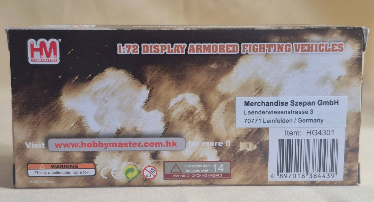 Hobbymaster HG4301 Sd.Kfz. 234/2 Puma 1:72 2nd Pz.Division Normandy 1944