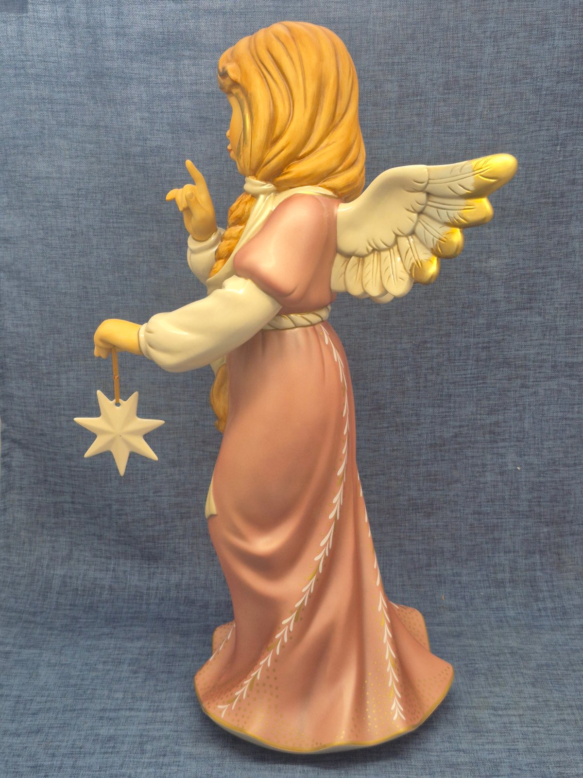 Goebel Schutzengel Zauberhafter Abendstern LTD ED /399 Porzellan Engel Figur