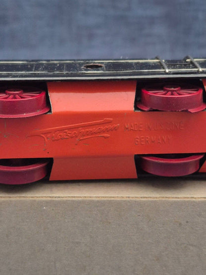 Fleischmann Lok 1 St.1460 Spur 0 Made in US-Zone Germany OVP 50er Uhrwerkantrieb