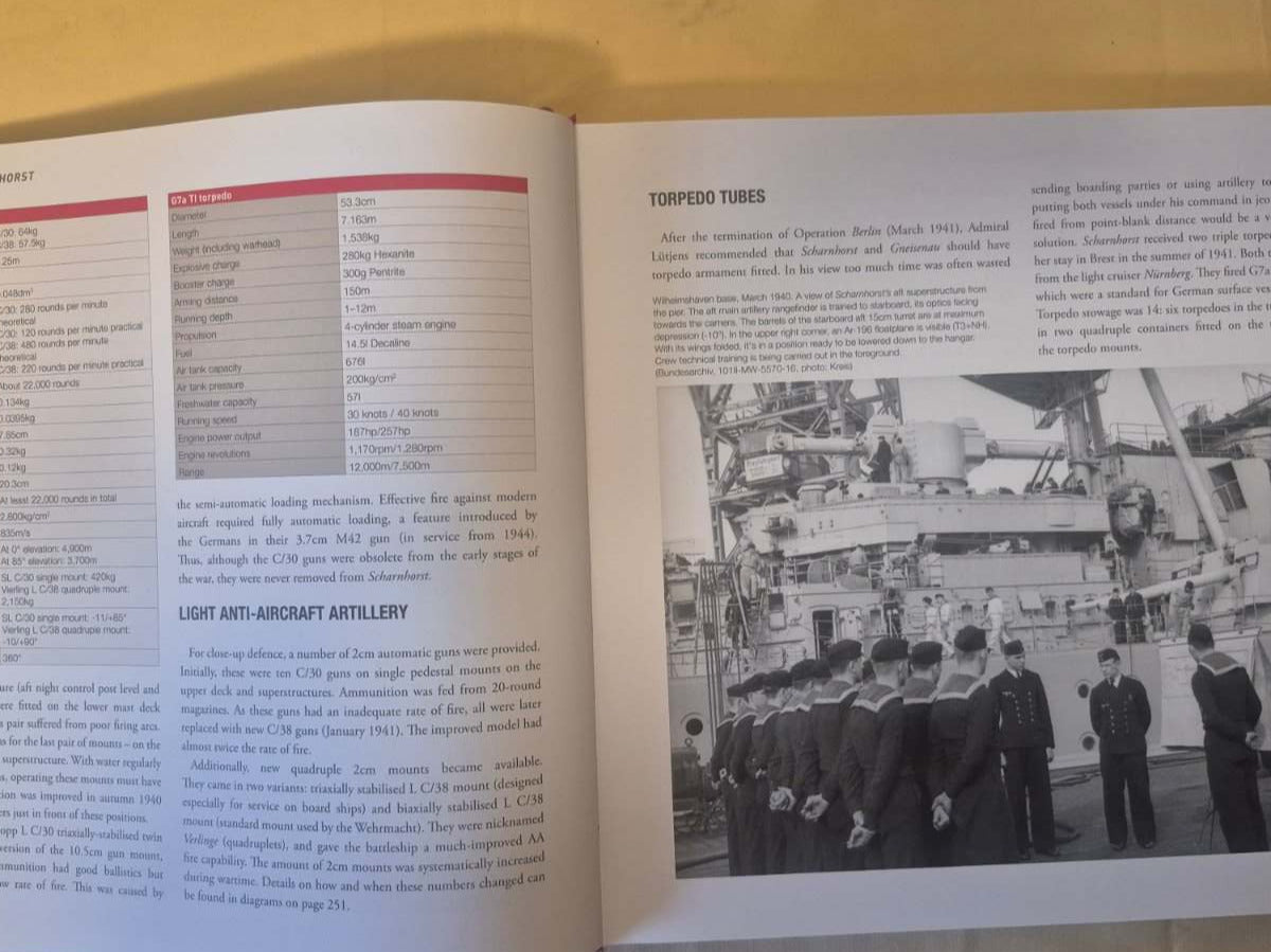 Anatomy of the Ship: The Battleship Scharnhorst – Dramiński 2021 Hardcove Osprey