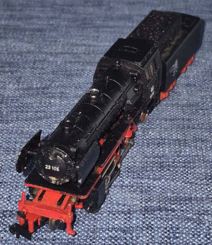 Arnold Rapido N Spur Dampflok BR 23 105 DB mit Tender Art.0223 OVP getestet