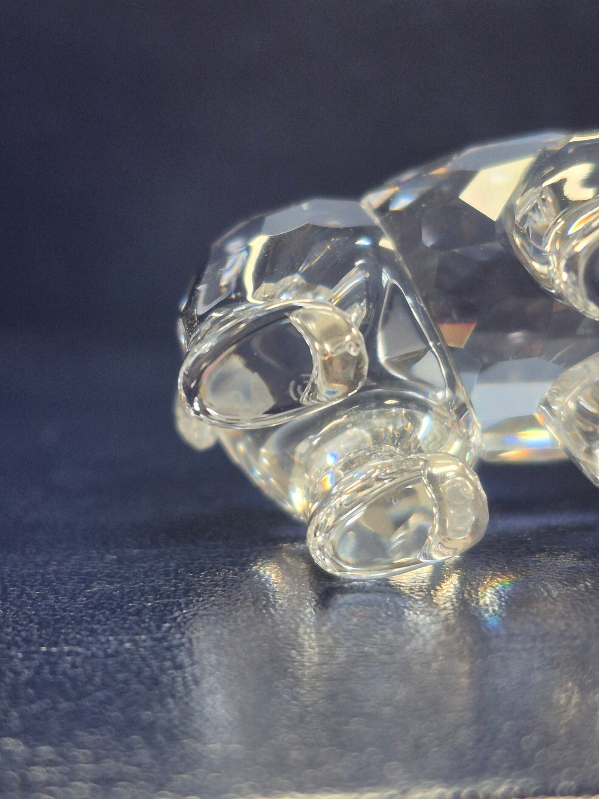 Swarovski 261925 - Grizzlybär mit Fisch - Kristallglas - 5,5 x4,5 cm -