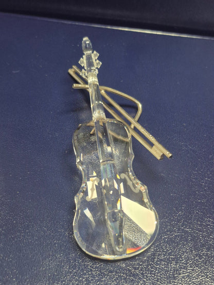 Swarovski - Flügel /Hocker 174506 - Violine 203056 - Laute 169246 - Kristallglas