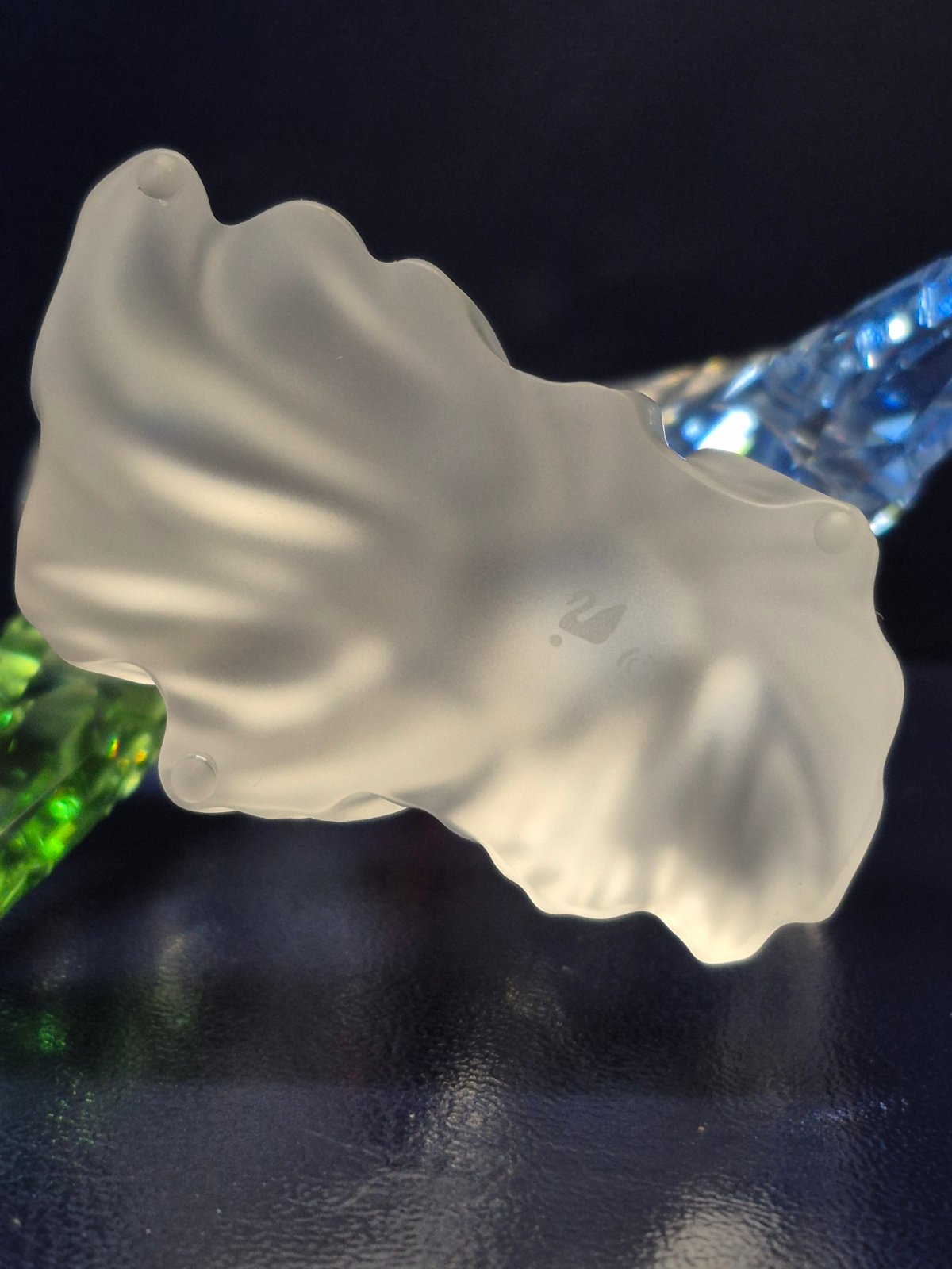 Swarovski 680627 - Wellensittiche Pärchen Kristallglas -  Sammlerstück