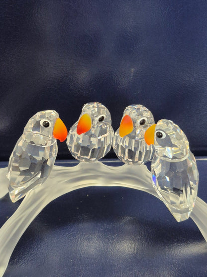 Swarovski - 199123 - Lovebirds - Kristallglas - Sammlerstück - Top