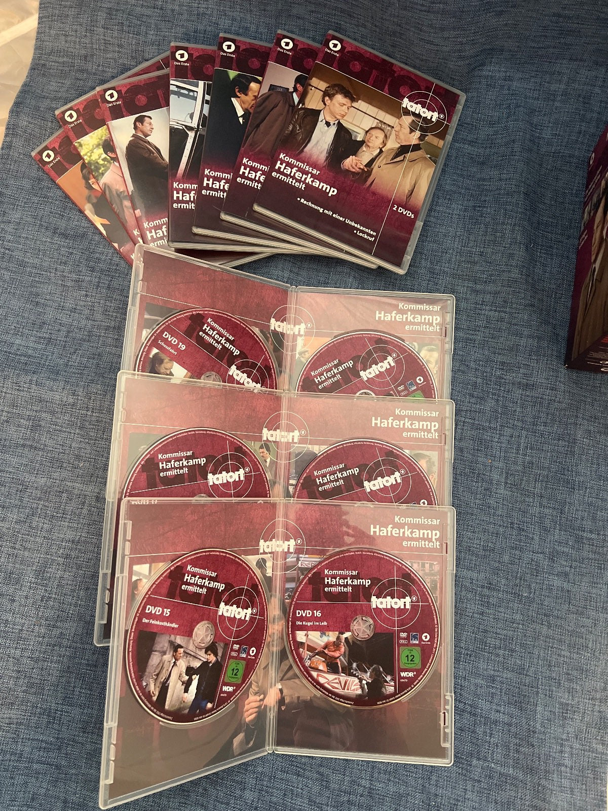 Tatort Kommissar Haferkamp ermittelt 20 DVDs Komplettbox Hansjörg Felmy ARD