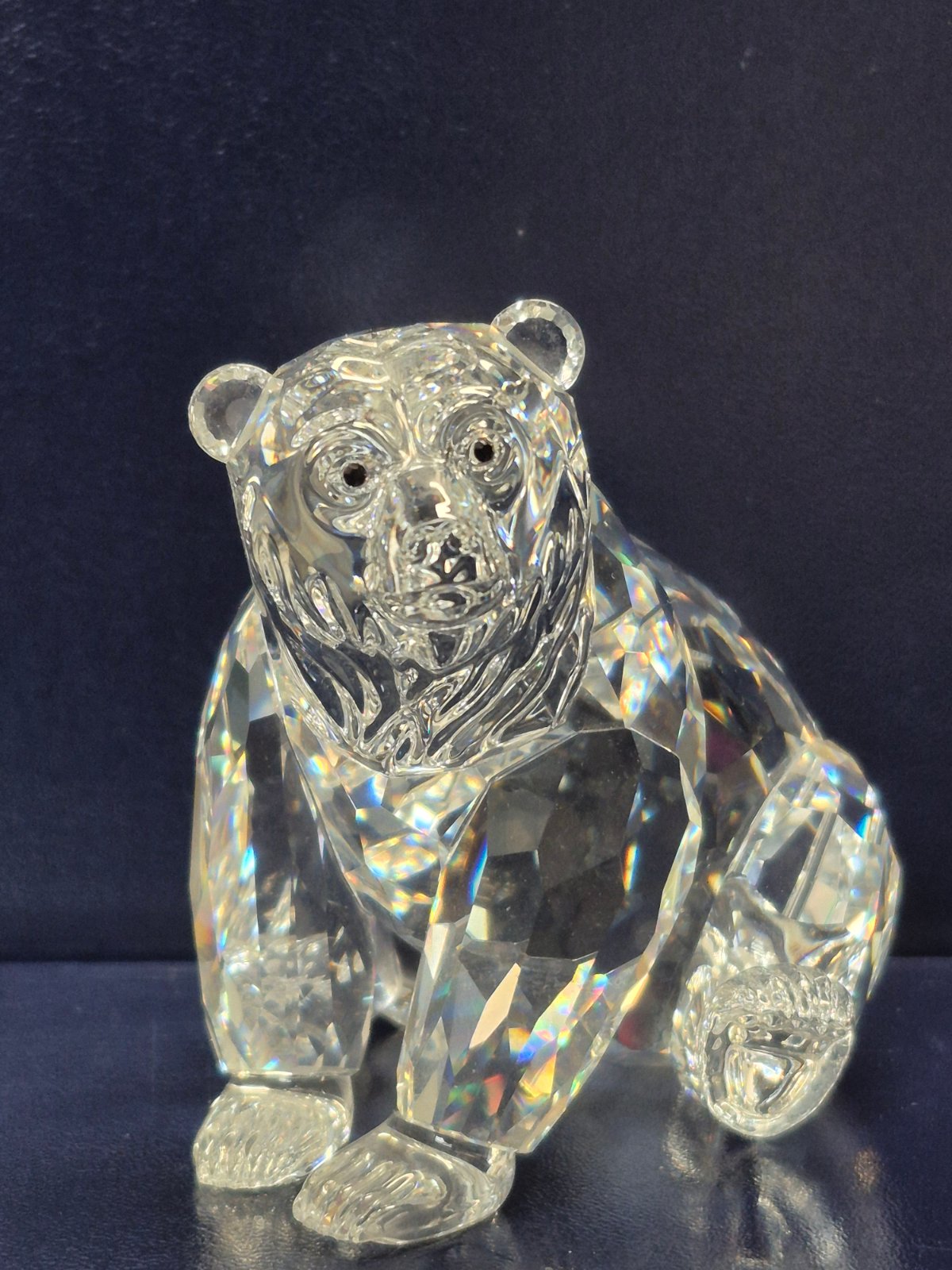 Swarovski Kristall - Nr. 243880 - Bär sitzend Sammlerstück - ohne OVP