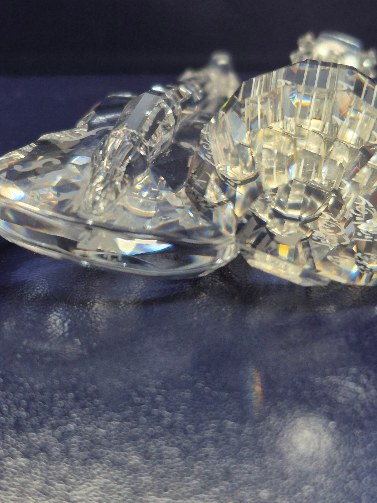 Swarovski - Flügel /Hocker 174506 - Violine 203056 - Laute 169246 - Kristallglas