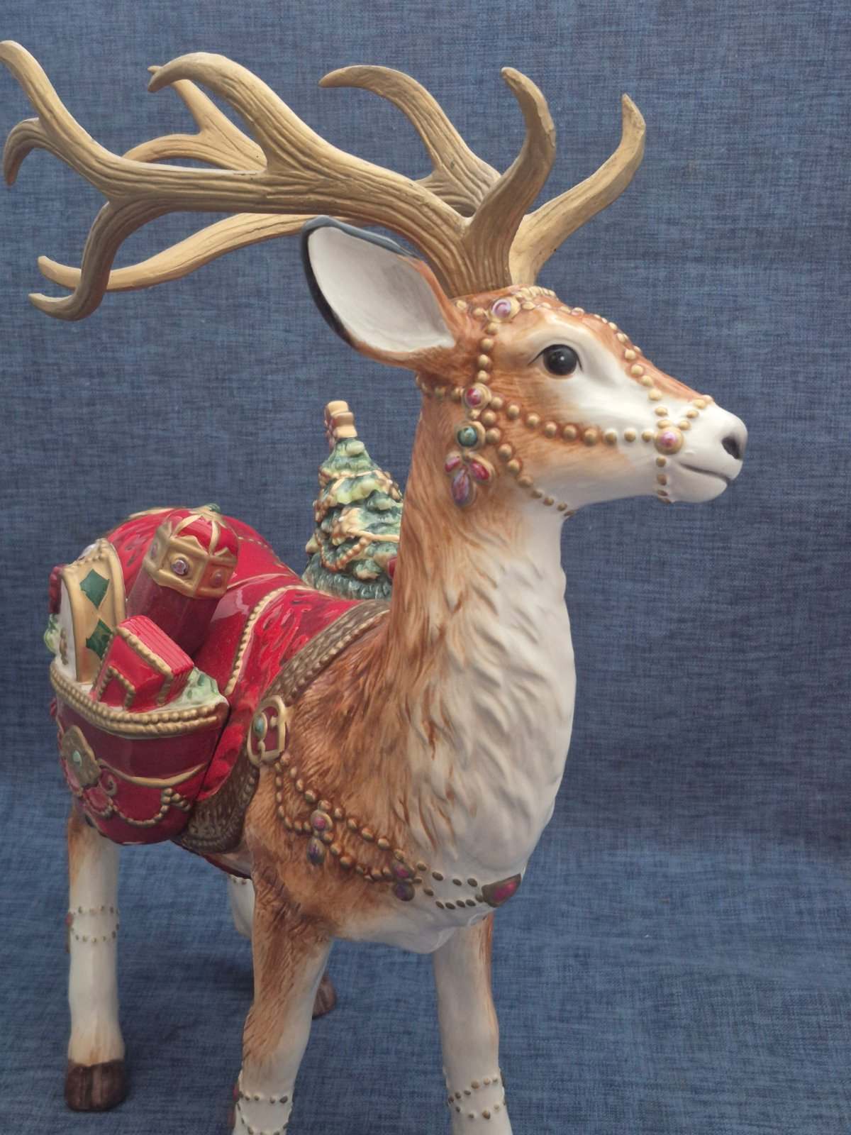 Fitz and Floyd - Goebel Porzellan - Rendeer - Rentier - Weihnachten
