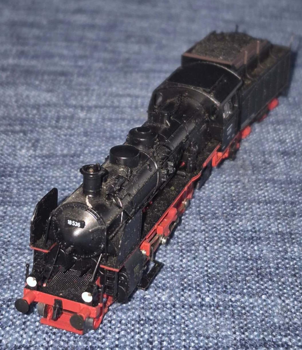 Arnold N 2543 Dampflok 18 536 Deutsche Reichsbahn Spur N 1:160 OVP getestet