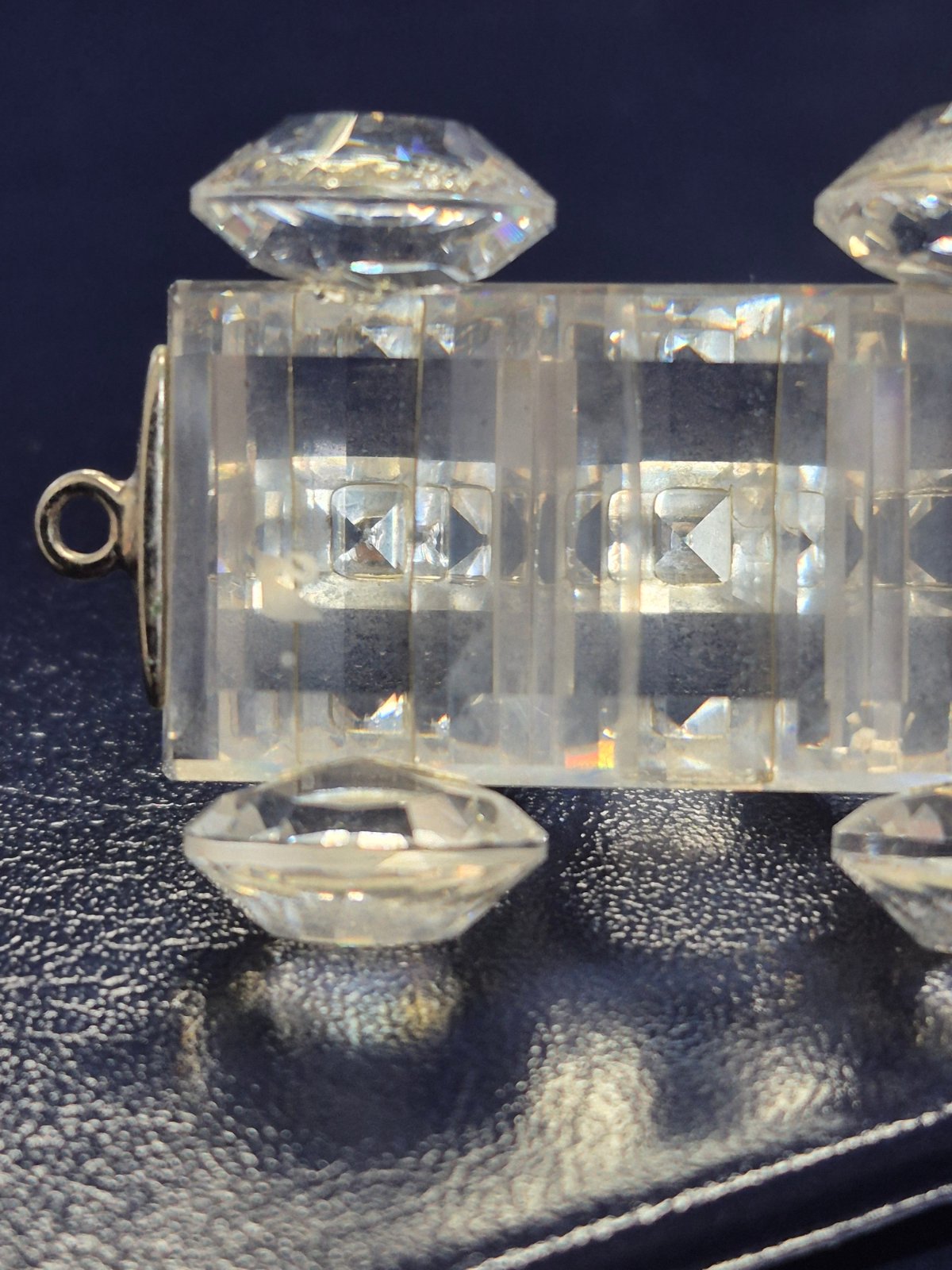 Swarovski 015145 - Eisenbahn Zug Set 4-teilig Kristallglas - Sammlerfigur