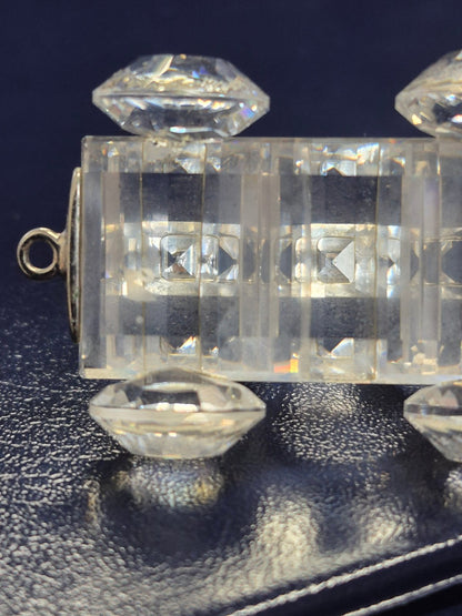 Swarovski 015145 - Eisenbahn Zug Set 4-teilig Kristallglas - Sammlerfigur