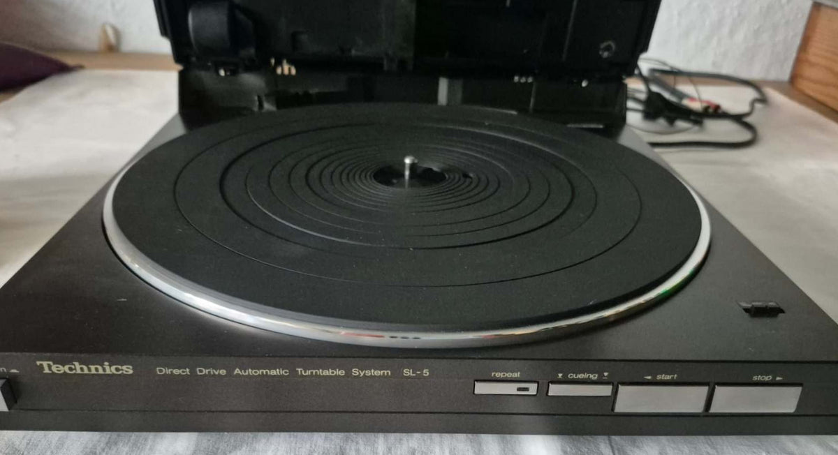 Technics SL-5 Direct Drive Automatic Turntable System Plattenspieler Vintage