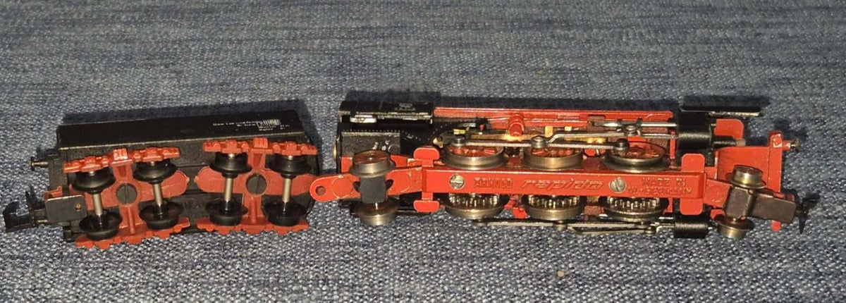 Arnold Rapido N Spur Dampflok BR 23 105 DB mit Tender Art.0223 OVP getestet