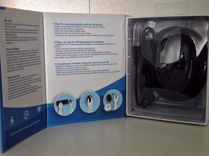 R-Go HE Mouse Large Left Wireless Ergonomische Maus Linkshänder kabellos 2400DPI